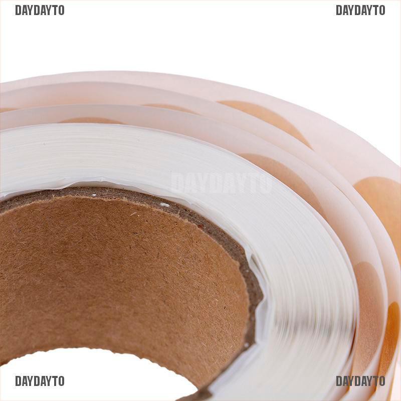 Set 500 Nhãn Dán Tròn Rỗng Dùng Trang Trí Gói Hàng DIY