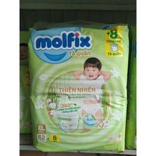 (Tặng 8 miếng)Tã quần Mofix size M76, L68, XL62, XXL56