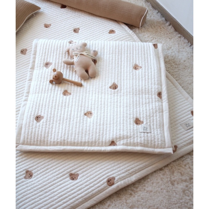 Thảm điều hoà Chezbebe cao cấp Hàn quốc hình Gấu
