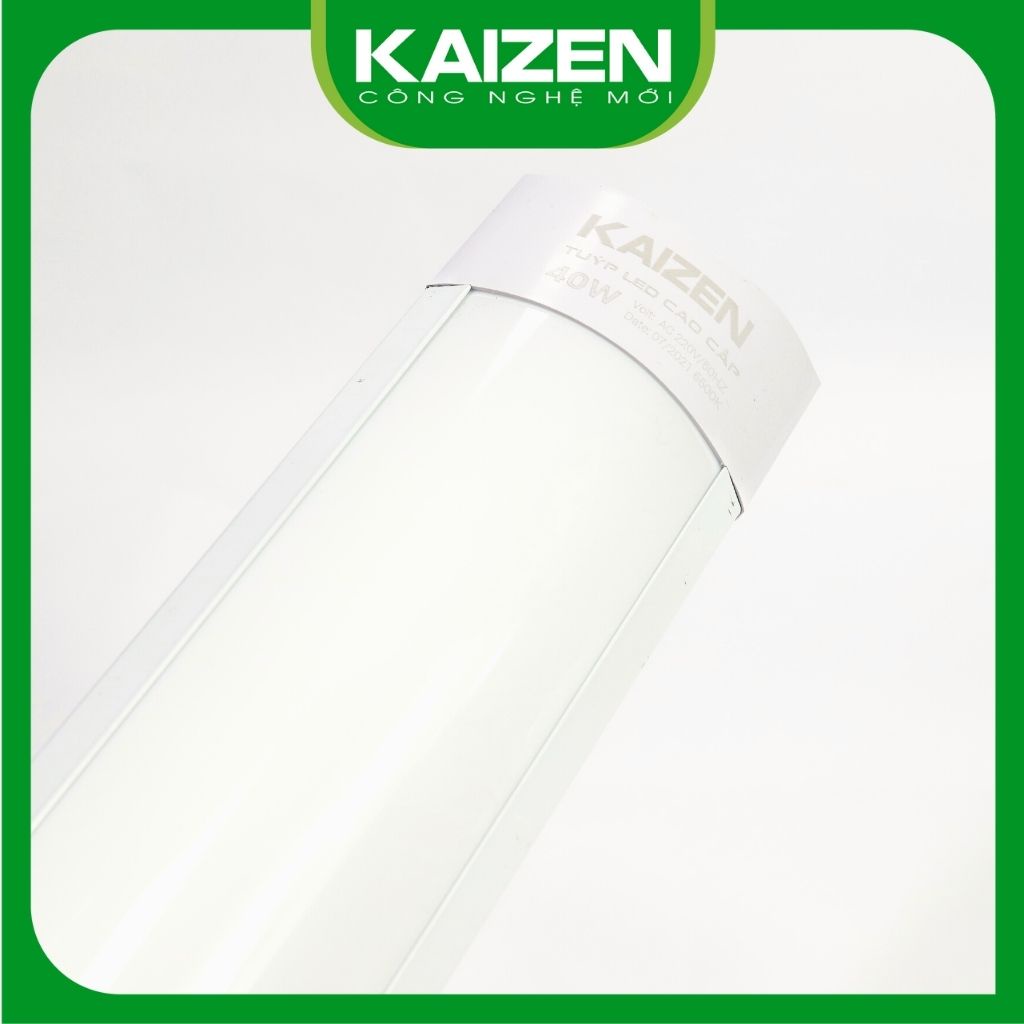 Đèn Led Tube Bán Nguyệt KAIZEN Thiết Kế Thân Tôn Tản Nhiệt Trang Nhã, Độ Sáng Cao