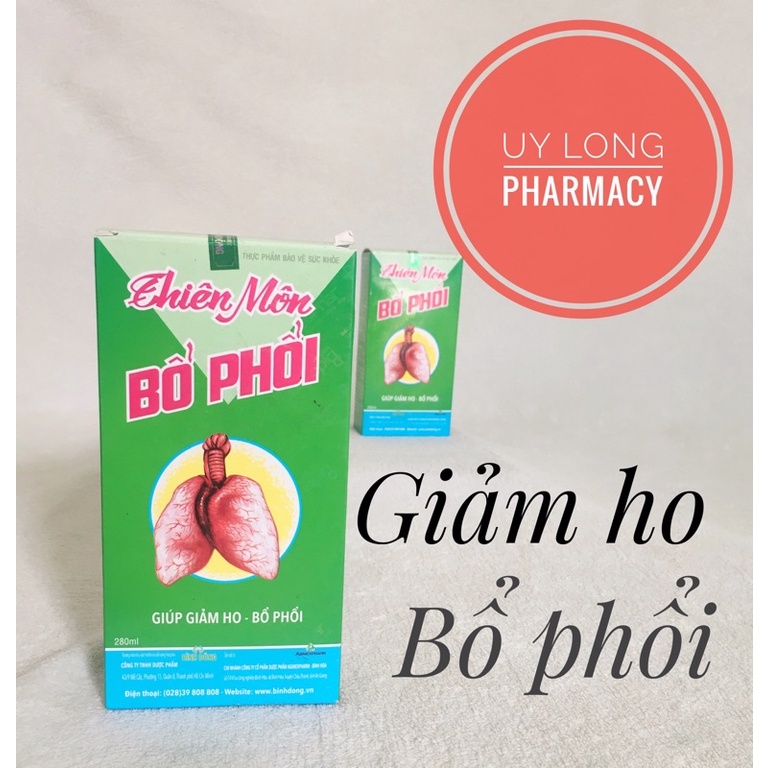 Thiên Môn Bổ Phổi Bình Đông