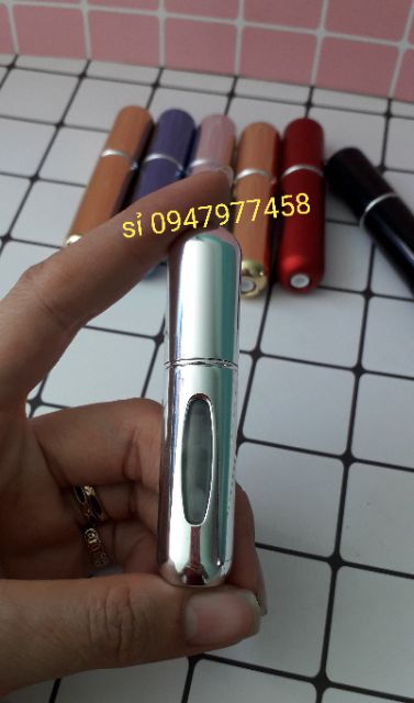 Chai chiết nước hoa tự động 5ml loại tốt