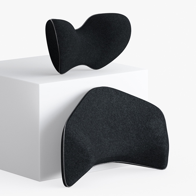 Đệm tựa đầu ô tô Bộ gối tựa đầu ô tô Đệm thắt lưng Bướm tựa đầu ô tô Memory Foam cho ô tô Gối tựa lưng ghế ô tô Gối kê cổ Gối thắt lưng