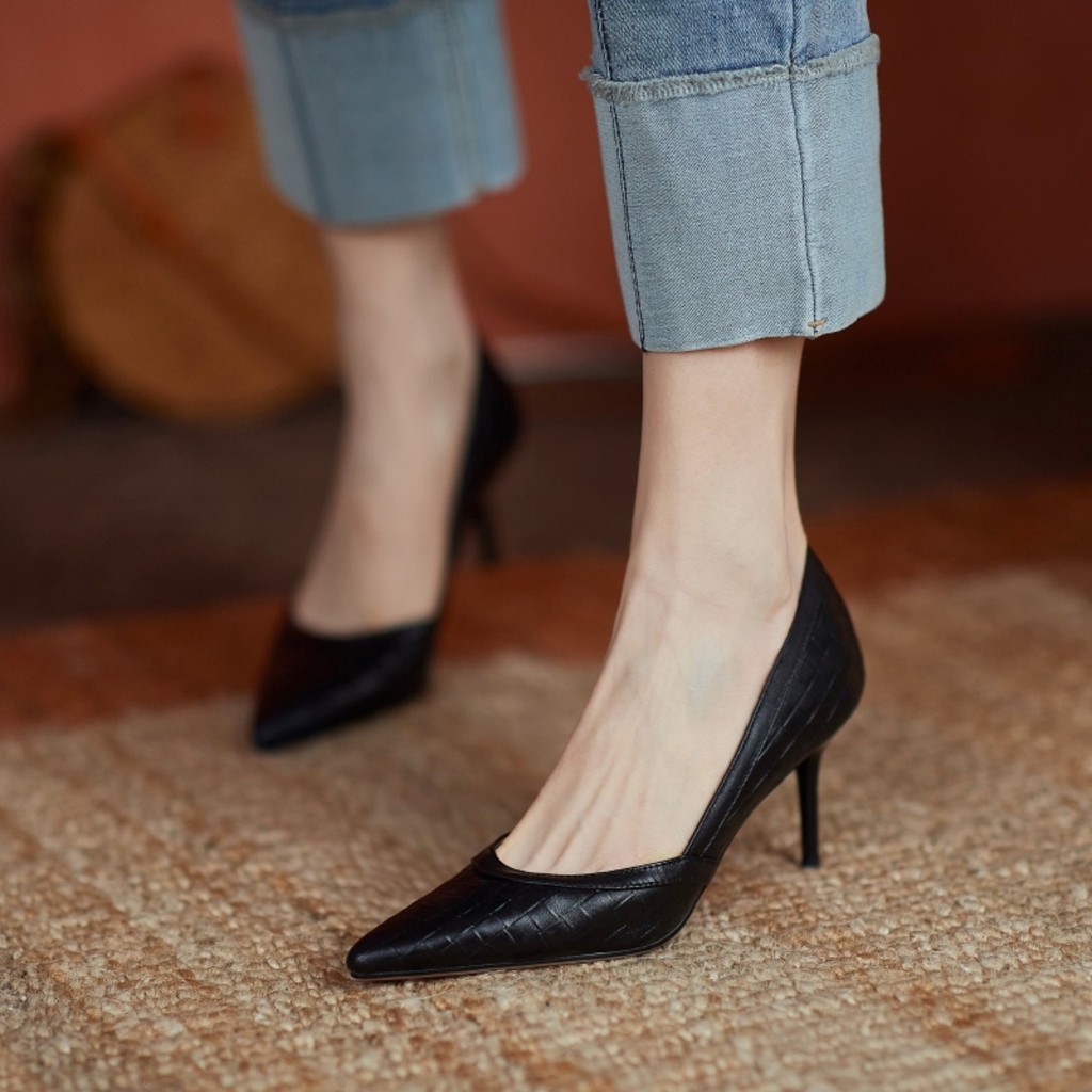 GIÀY CAO GÓT NỮ DA XỊN ❤️ HK.STORE ❤️ hàng cao cấp bảo hành 2 năm cực đẹp.