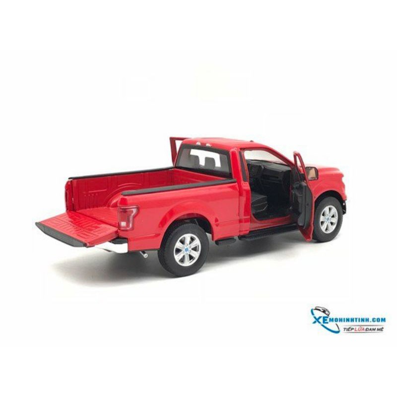 Xe Mô Hình Ford F-150 2015 1:24 Welly ( Đỏ )