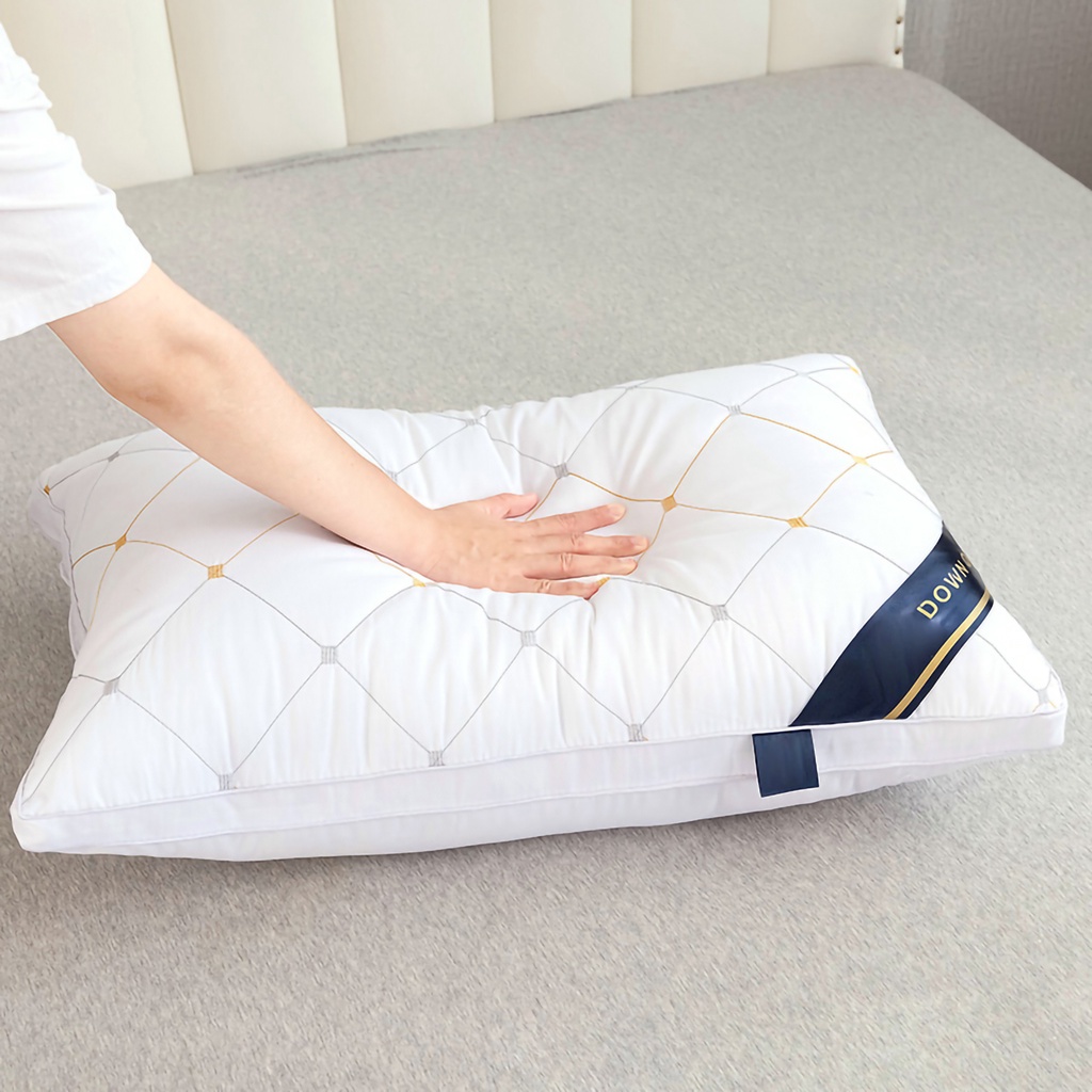 Có thể bán buôn Gối có thể giặt được một lần Lõi gối cổ tử cung thoải mái để sử dụng tại nhà khách sạn Virgina056 Hàng giao ngay