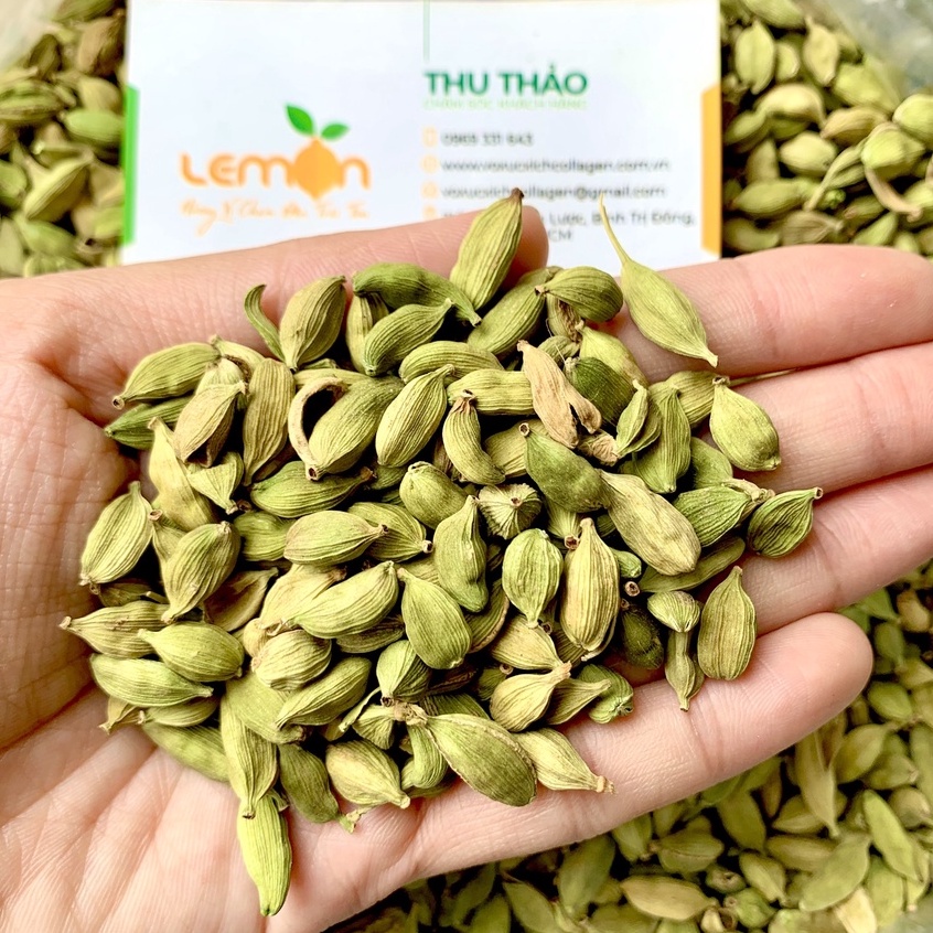 [100g-500g] Bạch đậu khấu xanh Ấn Độ tạo mùi vị thơm ngon cho món ăn, nấu phở, pha trà