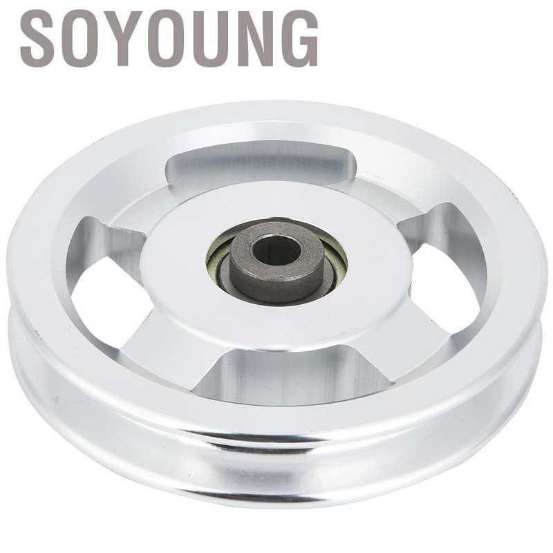 Bánh Xe Ròng Rọc Tập Gym Bằng Hợp Kim Nhôm 90 / 115mm