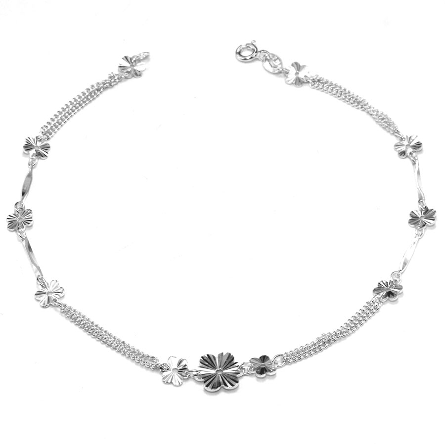 Lắc Chân Nữ Bạc Hiểu Minh LC009 Bạc Ta Bảo Hành Vĩnh Viễn | BigBuy360 - bigbuy360.vn