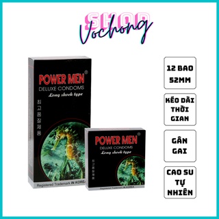 BAO CAO SU POWER MEN CÁ NGỰA HỘP 12 CHIẾC CHỐNG XT SỚM