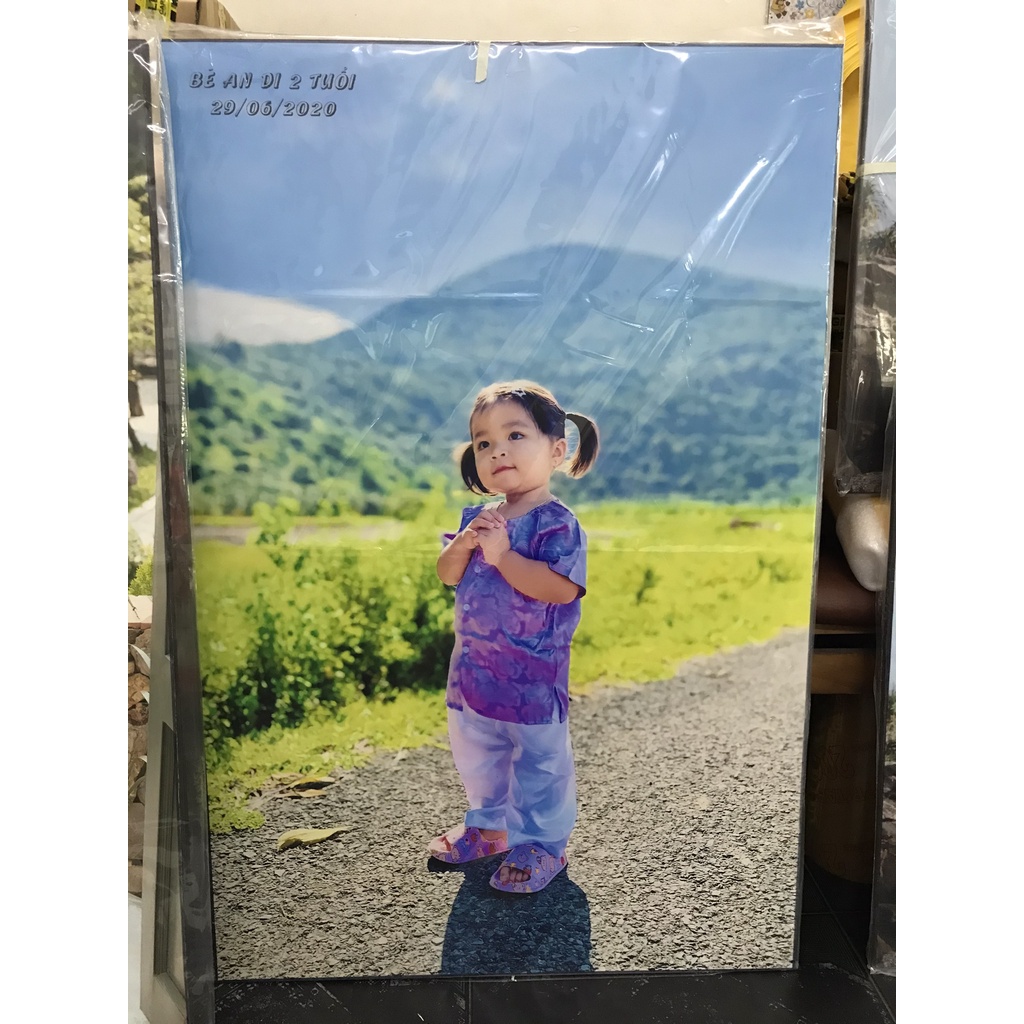 In Ảnh ép gỗ 50x75 Laminate thương hiệu Tini Printing
