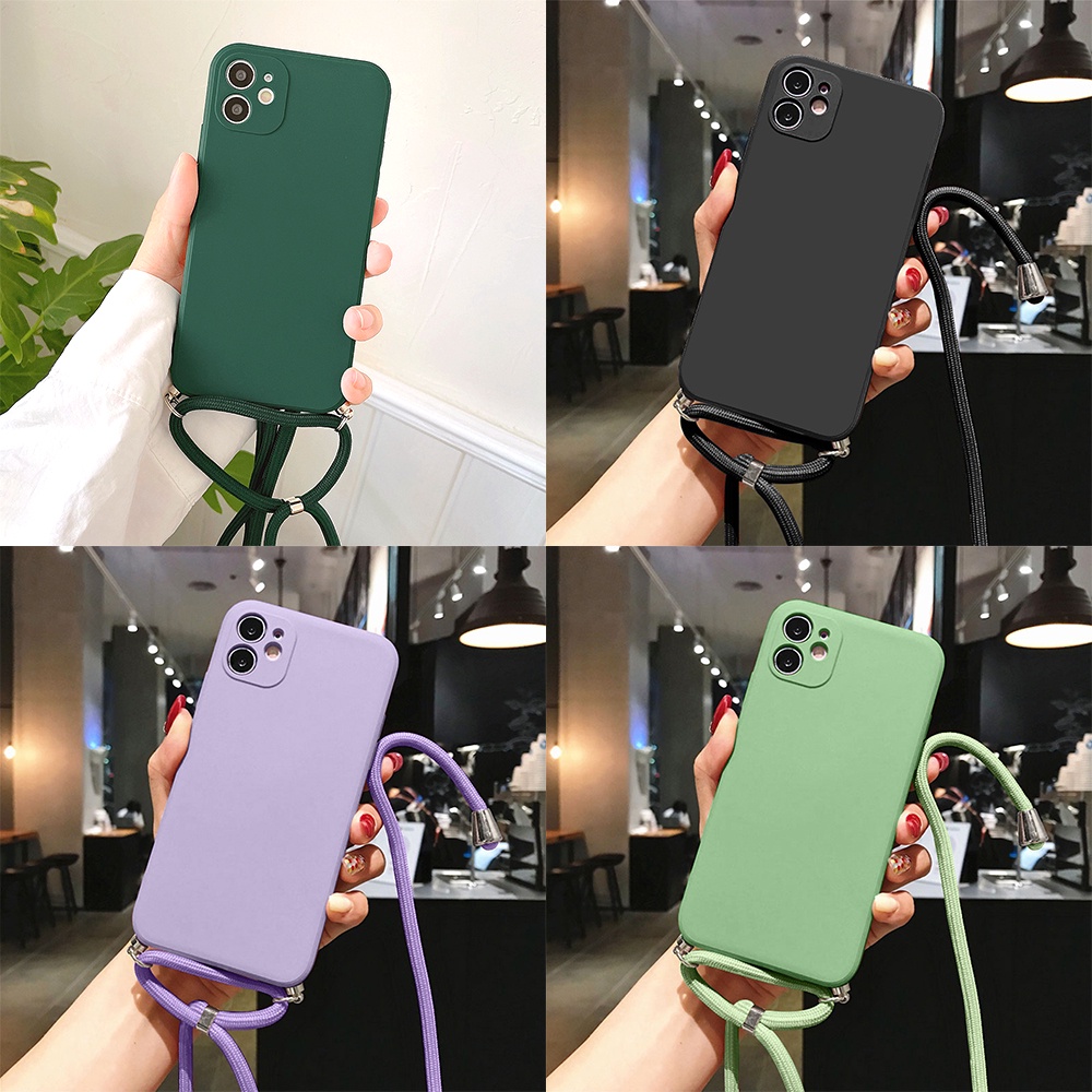 Ốp Điện Thoại Có Dây Đeo Cho Iphone 7 / 8 / Se (2020) 7plus / 8plus X / Xs 5.8 Inch Iphone Xr 6.1 Inch Iphone Xs Max 6.5 Inch Iphone 11 6.1 Inch Iphone 11 Pro 5.8 Inch