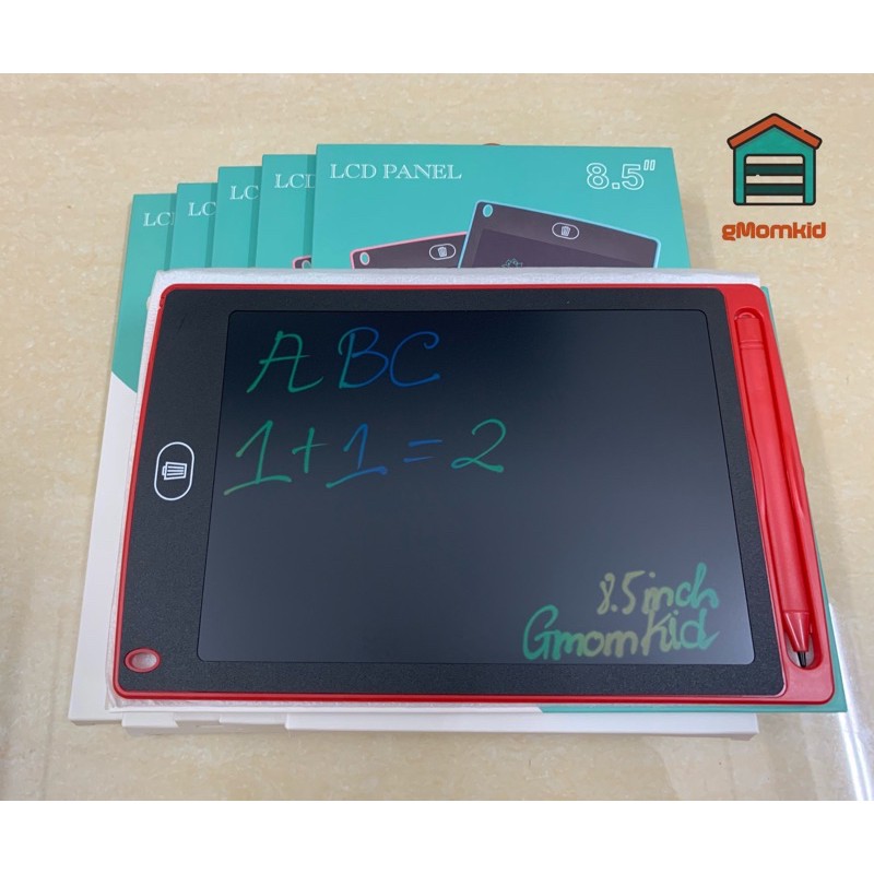 Bảng viết, bảng vẽ điện tử thông minh tự động xóa, bảng LCD cho bé 8''inh, 8''5 inch, 10'' inch, 12'' inch