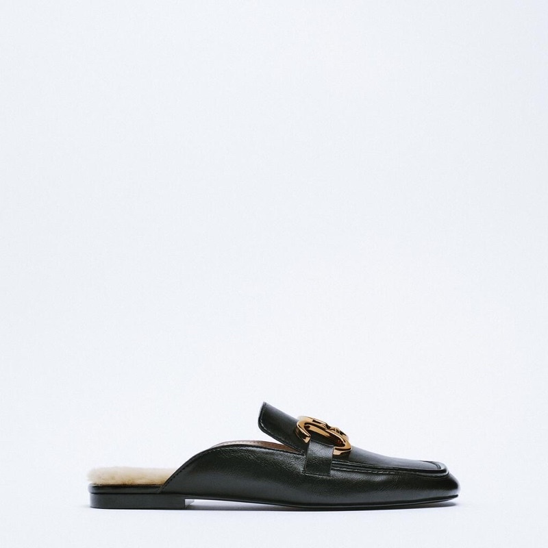 Ảnh thật Dép sục lông Z:A:R:A sale