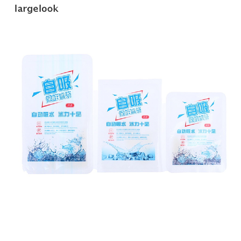 Bộ 10 Túi Gel Làm Lạnh Thức Ăn Có Thể Tái Sử Dụng ♨Nóng Bỏng