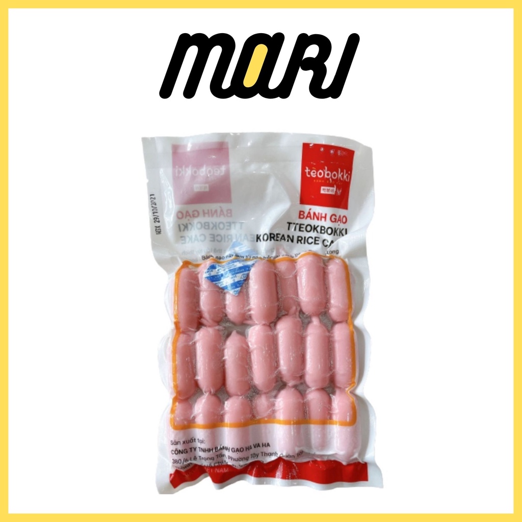 [SHIP HCM] Bánh gạo nhân đậu đỏ Tèobokki