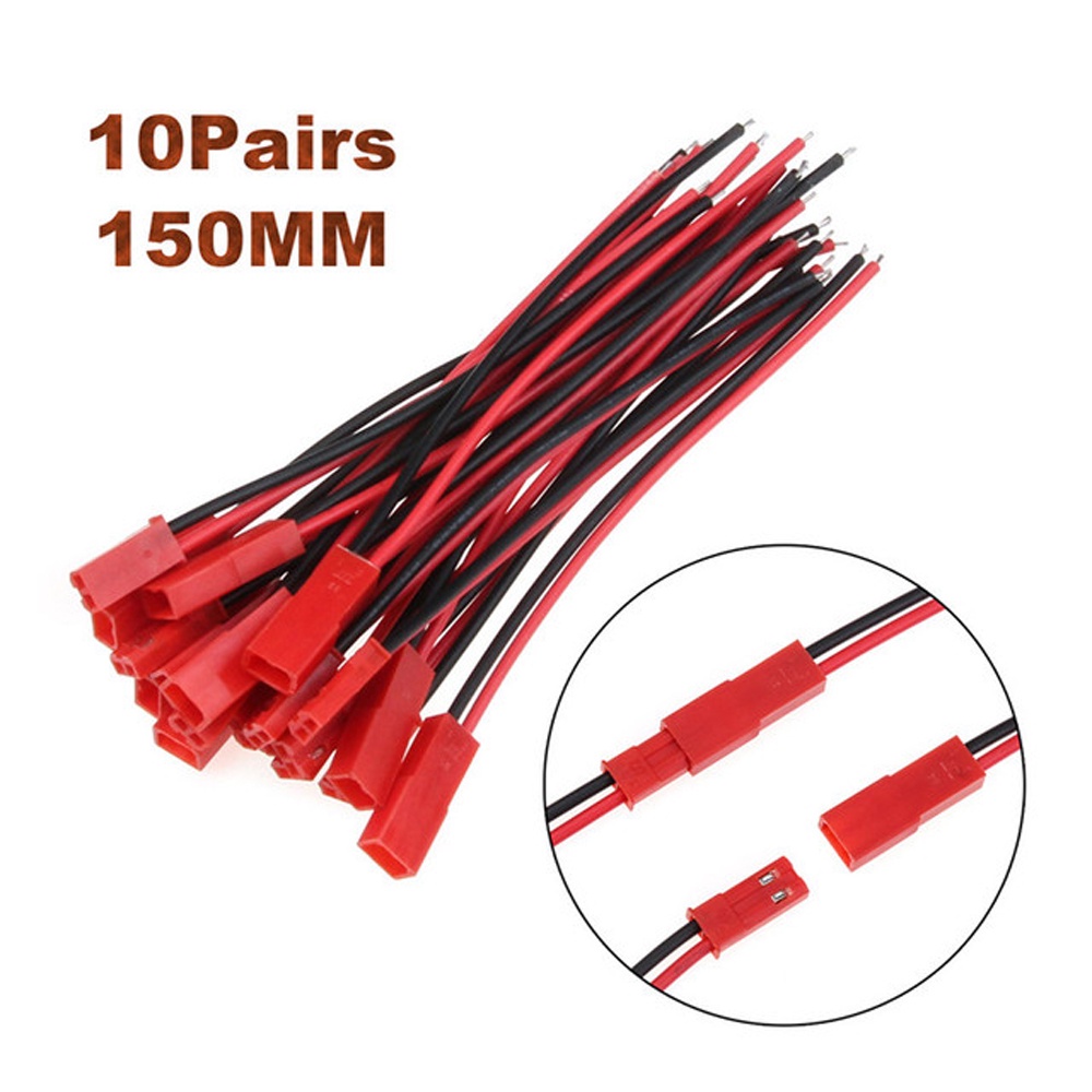 Dây Cáp Kết Nối 2 Pin Jst Cho Máy Bay Điều Khiển Từ Xa Rc 150mm 22 Awg