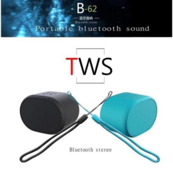 Loa Bluetooth mini vi tính BOROFONE - BT62 thiết kế nhỏ nhắn - kiểu dáng thể thao - Âm Trầm Bass chuẩn - BH