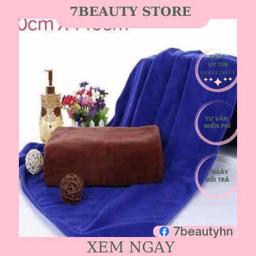 Khăn gội đầu spa 35*75 cm dùng trong spa thẫm mỹ viện