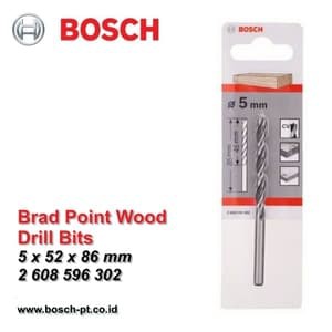 Bosch Mũi Khoan Gỗ 6mm Chuyên Dụng Bits
