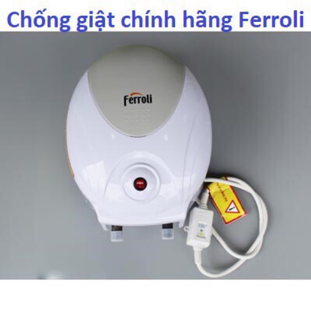 Bình nóng lạnh gián tiếp Ferroli Hotdog(5 lít) có chống giật an toàn, thiết kế nhỏ gọn tiện lợi