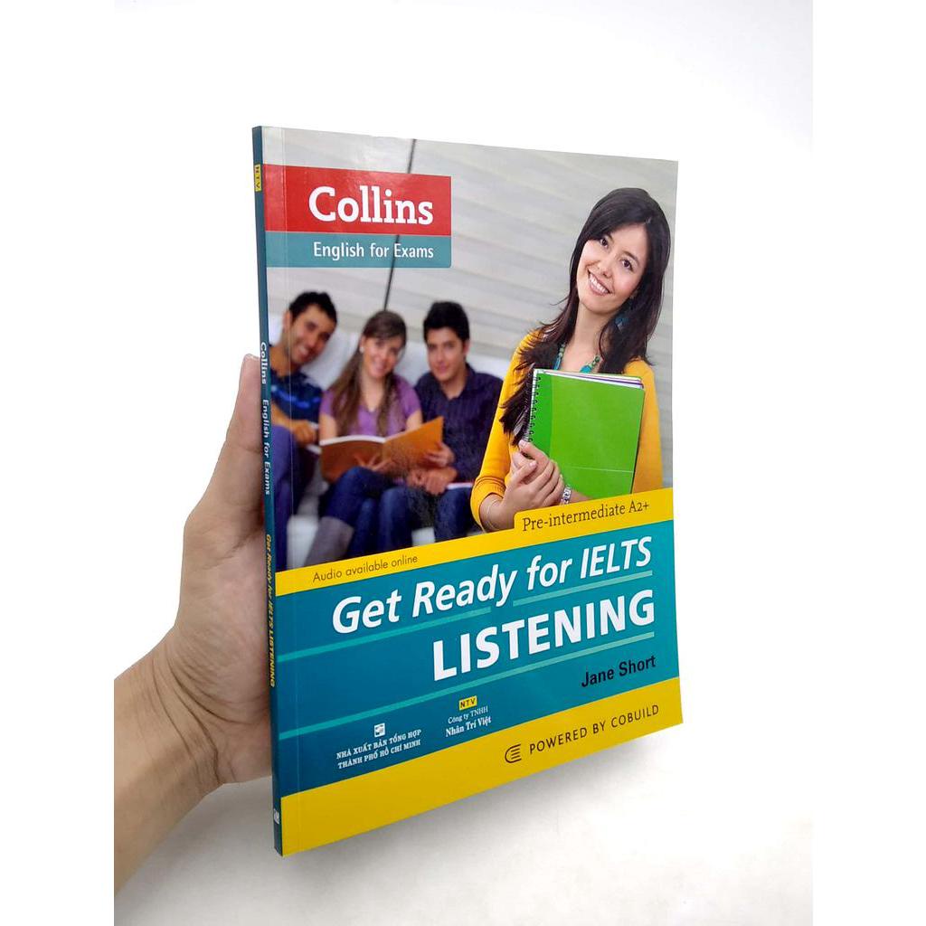 Sách Collins Get Ready For Ielts Listening (Pre - Intermediate A2+)