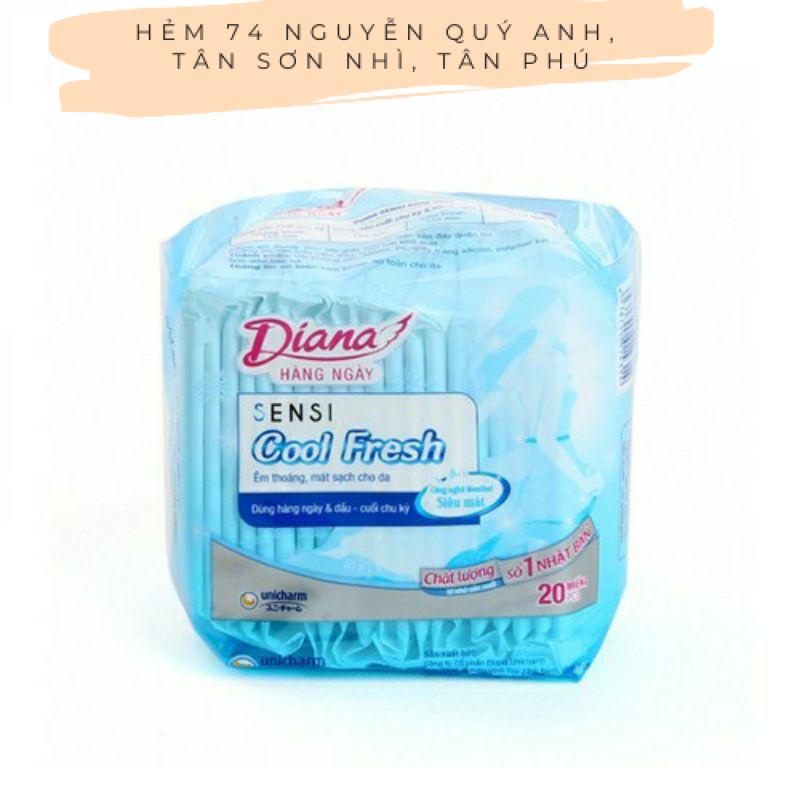 Băng vệ sinh hằng ngày Diana Sensi Cool Fresh ( 20 MIẾNG)