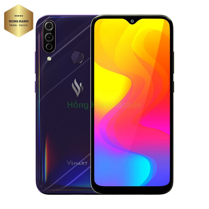 [Mã ELMALL1010 giảm 6% đơn 500k] Điện Thoại Vsmart Joy 3 4GB/64GB - Hàng Chính Hãng