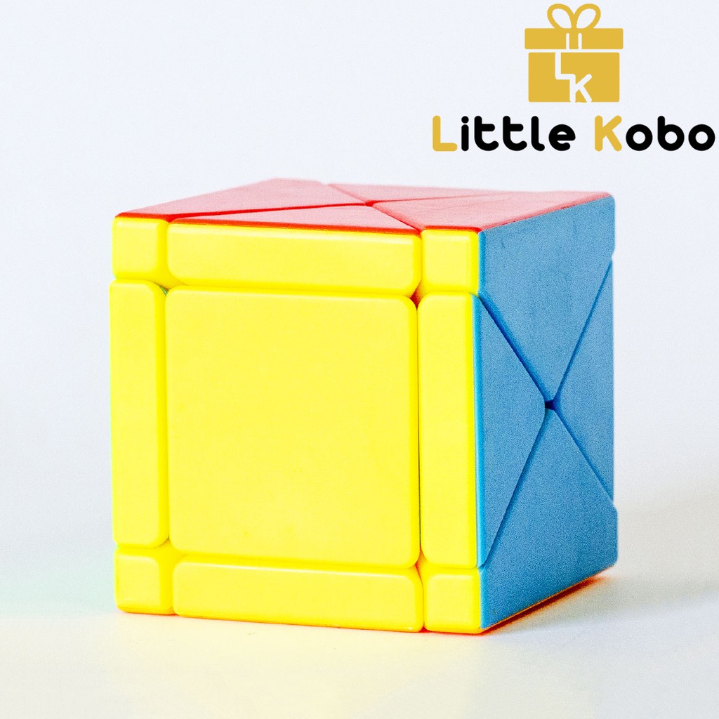 Rubik Biến Thể MFJS MoYu Classroom Fisher Skewb X Cube Stickerless