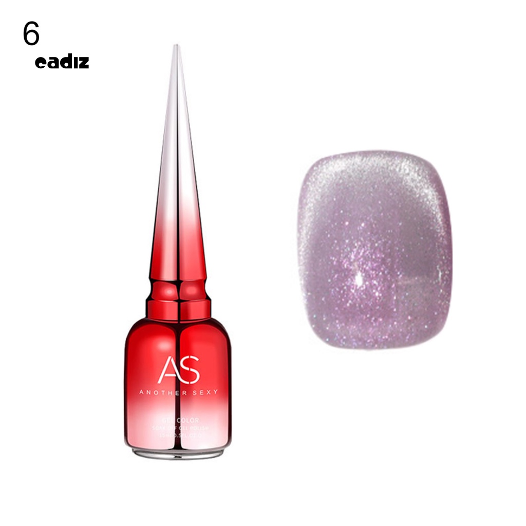 Sơn Móng Tay 15ml Màu Dạ Quang Lấp Lánh Không Gây Kích Ứng