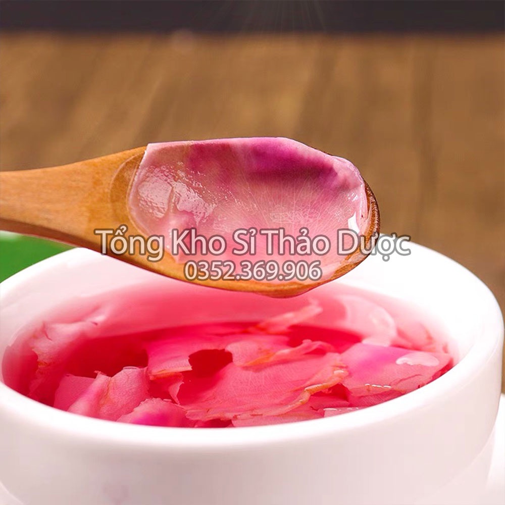 Cánh hoa hồng sấy lạnh 1kg (Hoa khô thả bồn tắm, xông mặt, thư giãn, giảm stress)