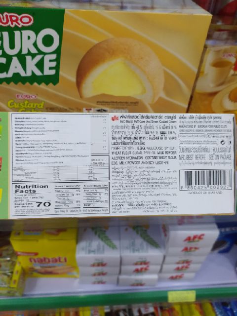 BÁNH TRỨNG THÁI EURO CAKE 204gram