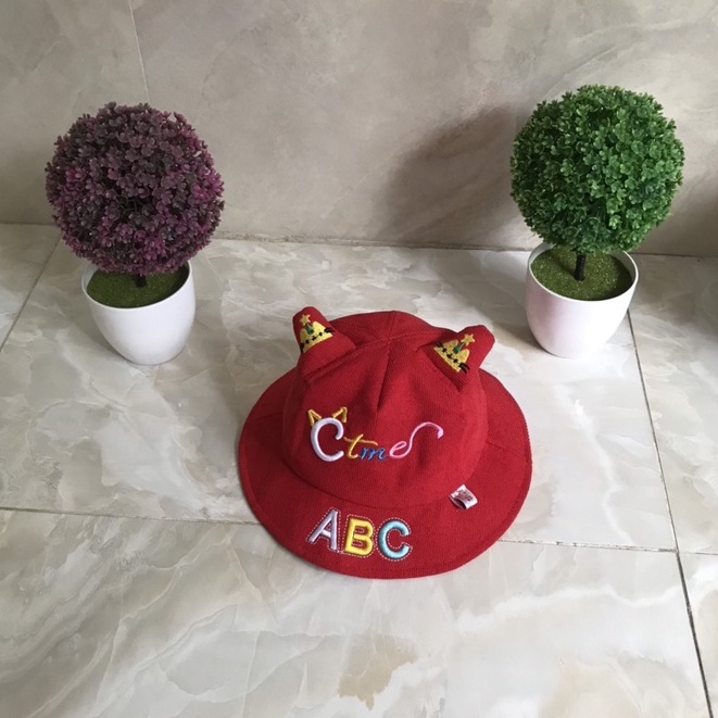 Mũ Ab c vành cho bé dưới 4 tuổi -dễ thương