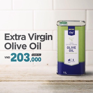 Metro Chef - Dầu Oliu Extra Vigin 1lit