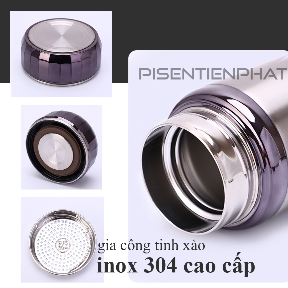 Bình giữ nhiệt ĐÀI LOAN inox 304 - cam kết giữ nhiệt 24 giờ