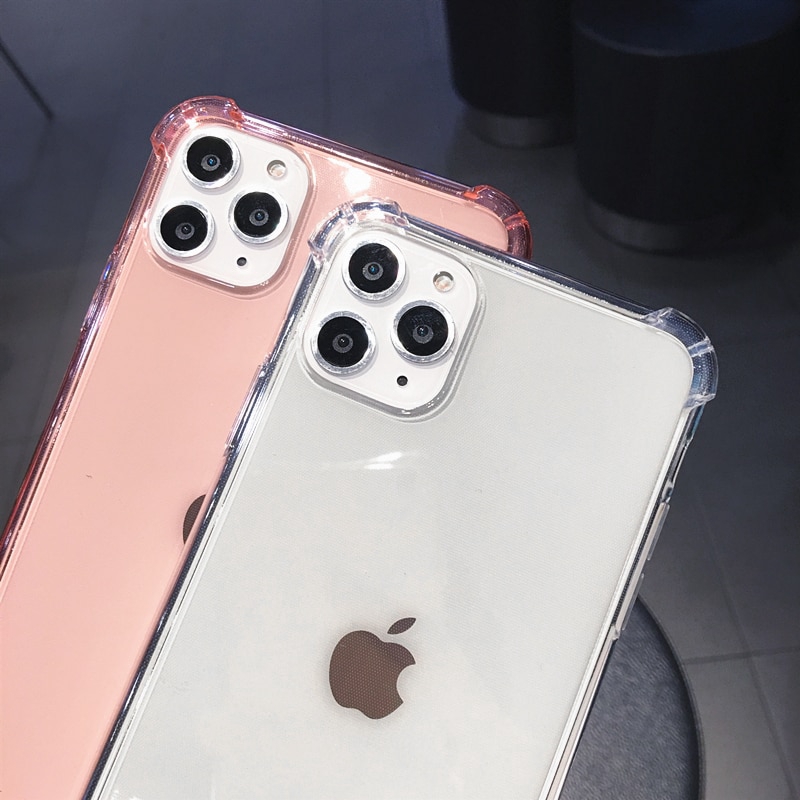Ốp Điện Thoại Tpu Mềm Trong Suốt Chống Sốc Màu Kẹo Cho Iphone 11 Pro X Xr Xs Max 6 6s 7 8 Plus | BigBuy360 - bigbuy360.vn