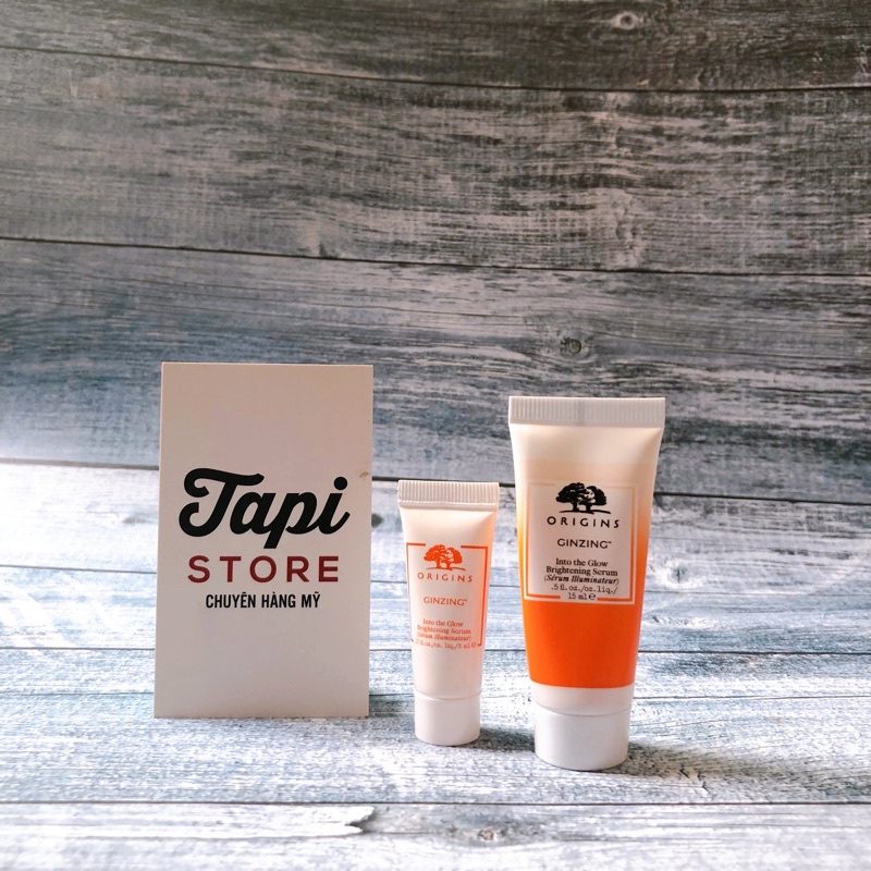 Serum sáng da Origins Ginzing Into the Glow Brightening Serum