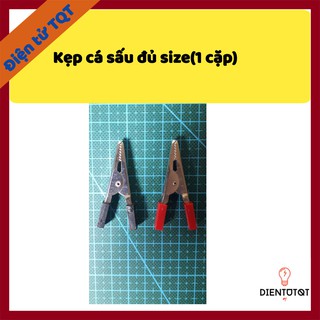 Đầu kẹp cá sấu đủ kích cỡ (1 Cặp)