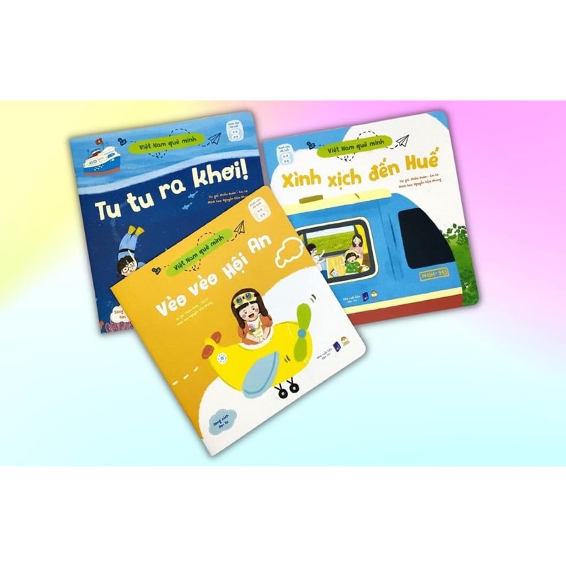 Sách thiếu nhi - Combo 3 cuốn Việt Nam Quê Mình Lionbooks