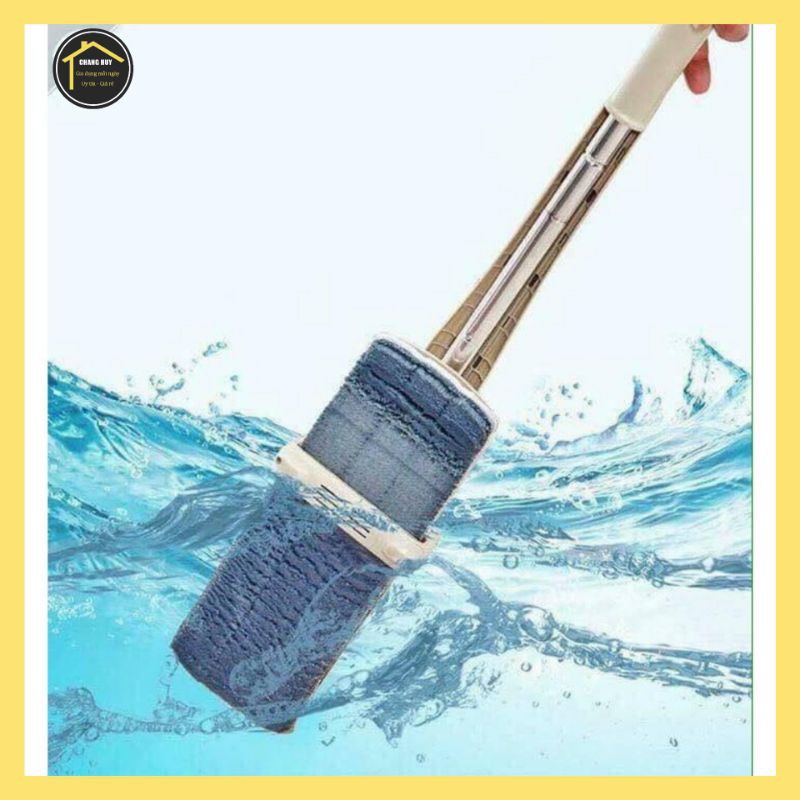 Chổi lau nhà tự vắt xoay 360° luồn lách cả những góc vuông