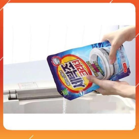 Miễn Phí Ship -  Bột vệ sinh lồng máy giặt Hàn Quốc 400gr