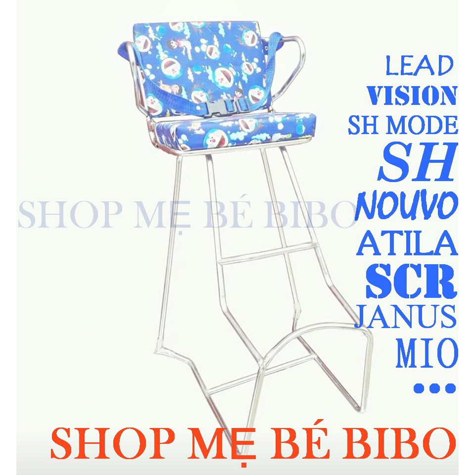 Ghế đi xe máy tay ga( Lead, Vision, Atila, Novo, Air, vespa, sh )