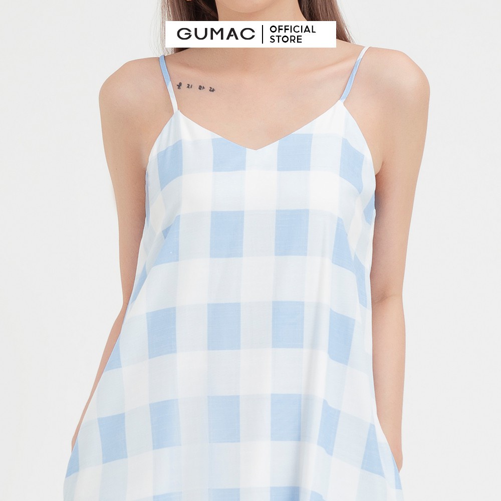 [Mã WABRGU55 giảm 12% đơn 99K] Đầm 2 dây phối bèo DB482 GUMAC | BigBuy360 - bigbuy360.vn
