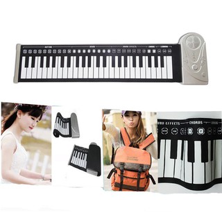 Đàn piano điện tử cuộn dẻo bằng silicone