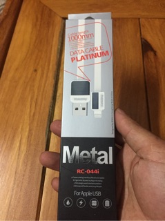 Cáp sạc iPhone/iPad Metal Remax RC-044i