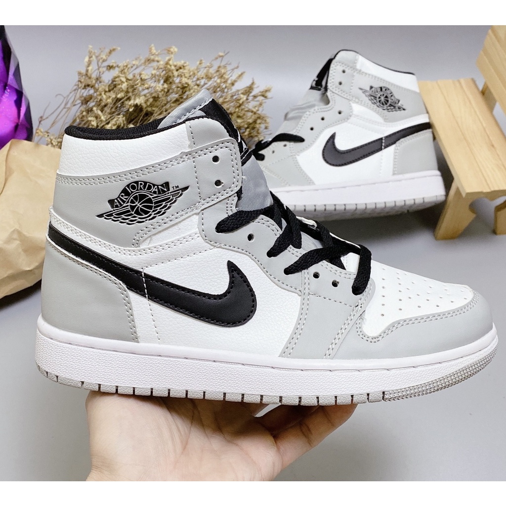 Giày Jordan 1 High University Blue [FULL BOX] Giày Thể Thao Jordan Xanh Móc Đen, Giày JD1 Cổ Cao Cao Nam Nữ Hot 2021