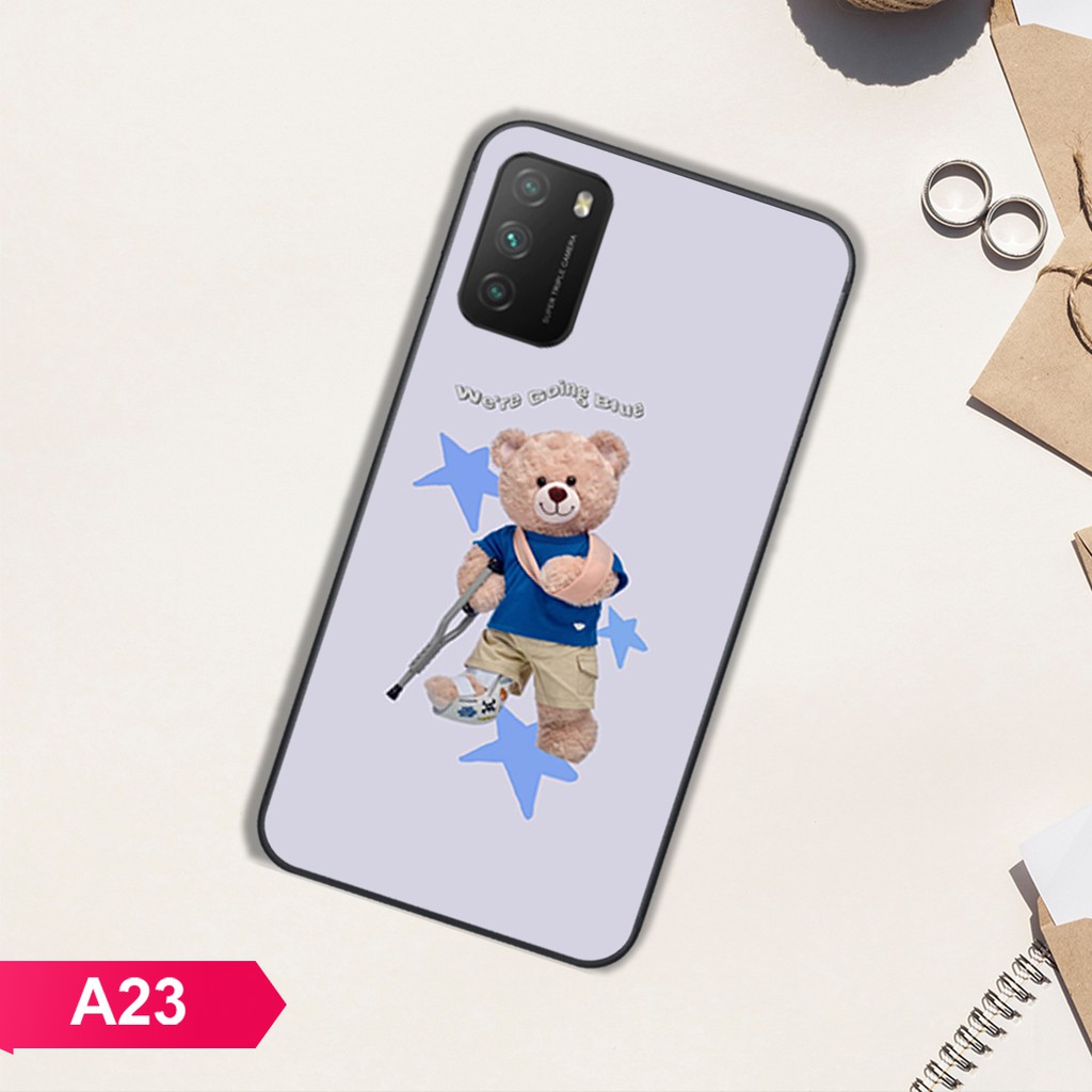 [SALE]ỐP LƯNG XIAOMI POCO M3/REDMI 9T/POCO X3 NFC IN HÌNH CHÚ GẤU CỰC ĐÁNG YÊU