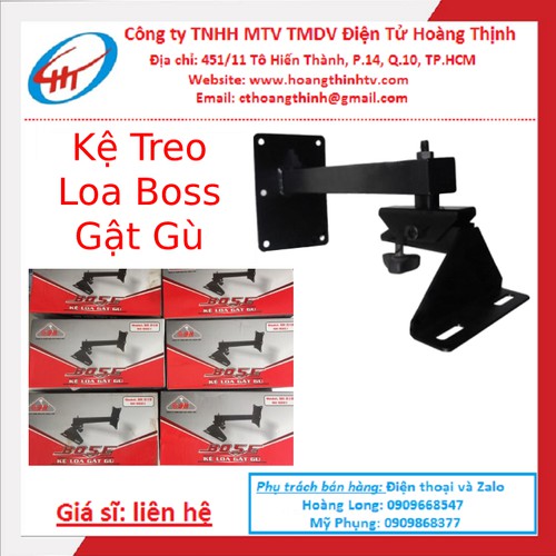 Kệ Treo Loa Boss Gật Gù (1 Cặp)