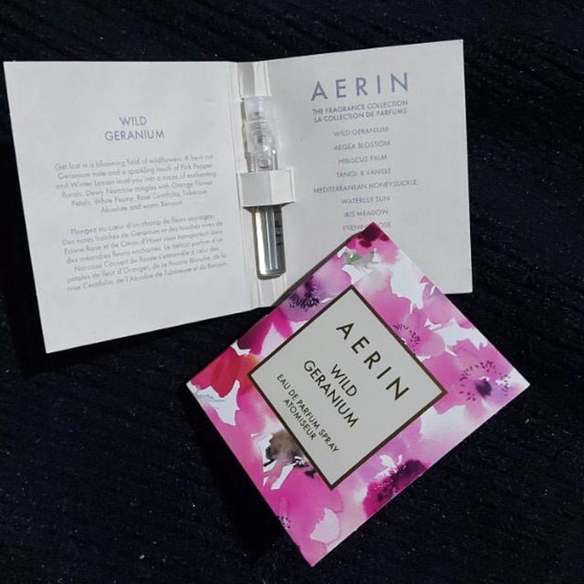 Vial nước hoa nữ Aerin Wild Geranium