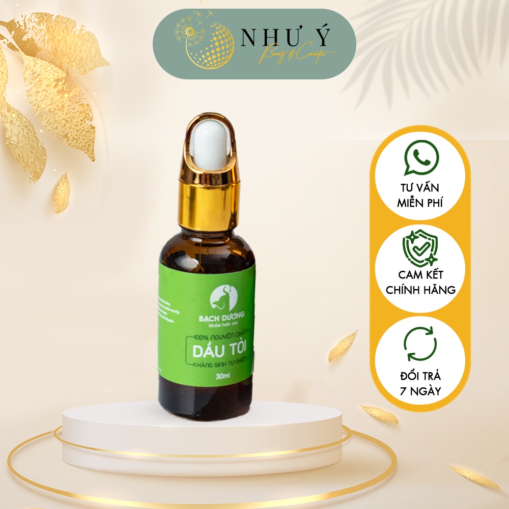 Siro dầu tỏi Bạch Dương tăng cường hệ miễn dịch, sức đề kháng lọ 30ml - NN062